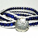 Sea Currency, Lapis Lazuli, Wrap Bracelet