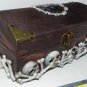 Them Bones, Card Storage Box/Jewelry Box, Hand Sculpted Skulls