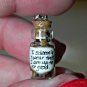 Up to no good! Bottle Earrings, Hand Sculpted, Handmade