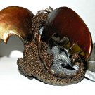 Dragon Pair, Wedding Cake Topper, Hand Sculpted, Hand Painted, Custom Made