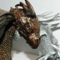 Dragon Pair, Wedding Cake Topper, Hand Sculpted, Hand Painted, Custom Made