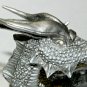 Dragon Pair, Wedding Cake Topper, Hand Sculpted, Hand Painted, Custom Made