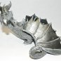 Dragon Pair, Wedding Cake Topper, Hand Sculpted, Hand Painted, Custom Made