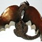 Dragon Pair, Wedding Cake Topper, Hand Sculpted, Hand Painted, Custom Made