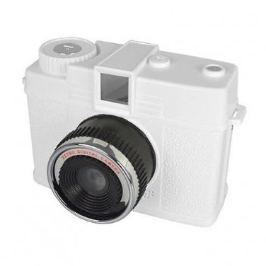Digital Diana Classic Camera Retro Style Digital Camera LOdigiMO White FREE SHIP