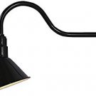 CANARM BL10WACBK Outdoor Aluminum Barn Light