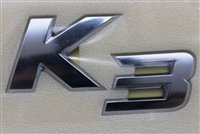 Forte 'K3' Chrome Emblem