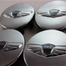 4PCS Genesis Coupe Chrome Center Wheel Rim Cap For All OEM Rims