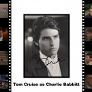 Tom Cruise autographed Rain Man matted display Framed