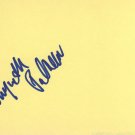 Gwyneth Paltrow autographed album page