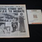 Cinderella Man prop Newspaper with Craig Bierko as Max Baer
