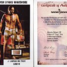 J Larose as Troy SAW 3 Limited Edition 5x7 Card awesome Movie Prop