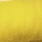 lemon YELLOW wool roving, carded sheep fiber,needle felting,spinning,batting