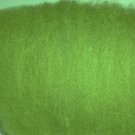 moss green carded sheep wool roving,fiber,needle felting
