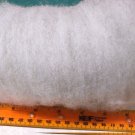 silver grey carded wool roving,fiber,needle felting