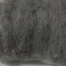 dark grey,gray carded sheep wool,roving,fiber,needle felting,batting,spinning