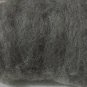 dark grey,gray carded sheep wool,roving,fiber,needle felting,batting,spinning