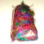 10 gr. sari silk thread,sample,roving,fiber,spinning, paper making,waste