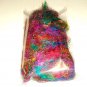 10 gr. sari silk thread,sample,roving,fiber,spinning, paper making,waste