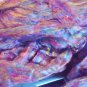 per oz mulberry pulled silk roving, fiber, spinning, sliver, bombyx top, lot15a