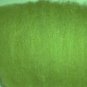 moss green, yellow earth green, carded sheep wool roving, fiber, needle felting