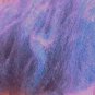 blueberry, blue, purple Wool Roving, carded sheep fiber, needle felting, batting