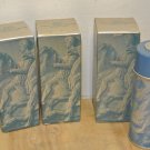 3 New Vintage AVON TRIBUTE Foam Shave Cream Cans, Original Boxes, Mentholated