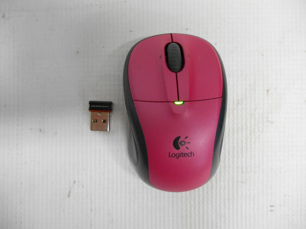 pink logitech mouse