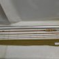 Vintage 1920's Shakespeare Split Bamboo 3 Pc Fly Fishing Rod 8 1/2 Ft, Extra Tip