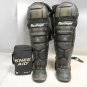 Pair 2 Used Macgregor B61 Double Knee Varsity Catcher Leg Guards w/ Knee Aids