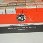 Lot 65 NOS RCA Miniature Electron Vacuum Tubes, Assorted Models, Original Boxes