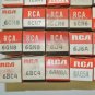 Lot 65 NOS RCA Miniature Electron Vacuum Tubes, Assorted Models, Original Boxes