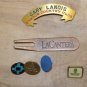 Lot Golf Ball Markers, Divot Tools, Name Badge, Exmoor, La Cantera, Palmetto Hal