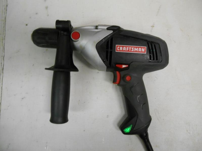 Craftsman 1/2" 13mm Corded Hammer Drill 315.101371 Tool Only Excellent