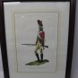 Antique Signed Arthur Barbosa Lithograph Govenor's Footguards of Connecticut