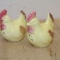 Used Vintage Chicken, Rooster Ceramic Salt & Pepper Shakers