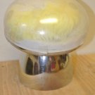 New Retro Vintage GIFTIQUE Perfumed Dusting Powder, Silver Mushroom