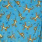 New FLEECE Baby Throw BLANKET, Tie Ends Double Sided, TIGGER, 47 x 48