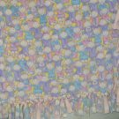 New FLEECE BABY Throw BLANKET, Tie Ends, Double Sided, Pastel Babies, Kids