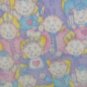 New FLEECE BABY Throw BLANKET, Tie Ends, Double Sided, Pastel Babies, Kids