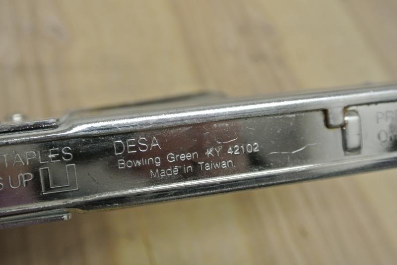 Gently Used Swingline Desa Powerfast Pro2001 Staple Gun, Chrome, Model