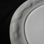 White Ceramic Oval Platter, Over and Back Inc Japan, Thanksgiving Theme