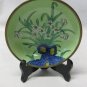 Vintage Japanese Porcelain Ware Japanese, Hong Kong, Painted, & Brass Plate