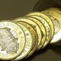 Rare Incredible Proof Roll (20) Great Britain 1970 Half Crowns~Last Year~Free Sh