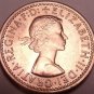 Rare Gem Unc Great Britain 1956 Farthing~Wren~Fantastic~Free Shipping