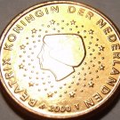 Gem Uncirculated Netherlands 2000 1 Euro Cent~Free Shipping~See Our Unc Coins~