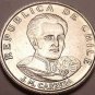 Gem Unc Chile 1971 1 Escudo~1st Year Ever Minted~Jose Miguel Carrera~Free Ship