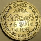 GEM UNC 1963 SRI LANKA(CEYLON) 1 RUPEE~1ST EVER~FREE SH GEM UNC 1963 SRI LANKA(CEYLON) 1 RUPEE~1ST EVER~FREE SH