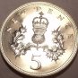 Scarce Proof Great Britain 1974 5 New Pence~100,000 Minted~Fantastic~Free Ship