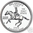 1999-D DELAWARE GEM UNC STATE QUARTER~FREE SHIPPING INC